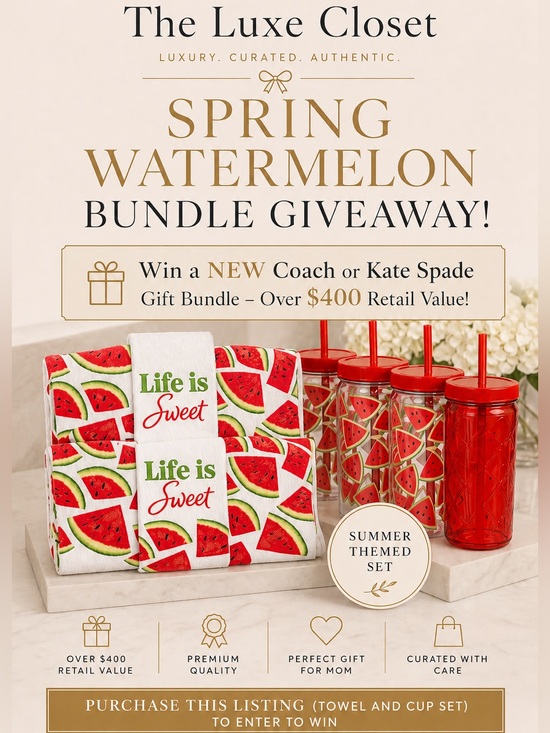 unknown Other - Towel and Cup Bundle for Coach / Kate Spade Giveaway